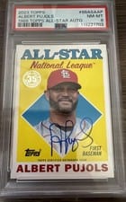 2023 Topps 1988 Topps Baseball All-Star Autographs Albert Pujols #88ASA-AP card