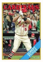 2023 Topps 1988 Topps Baseball (Series 2) Albert Pujols #2T88-16 card