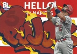 2023 Topps Big League Roll Call - Wildstyle Edition Albert Pujols #RC-6 card