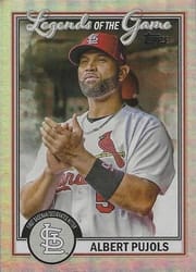 2023 Topps Legends of the Game Albert Pujols #LG-30 card