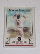 2024 Panini Boys of Summer Base Set Albert Pujols #7 card
