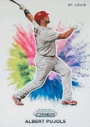 2024 Panini Prizm Color Blast Albert Pujols #5 card