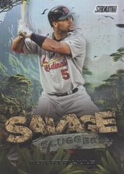 2025 Stadium Club Savage Sluggers Albert Pujols #SS-10 card