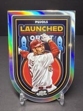 2025 Topps Cosmic Chrome Launched into Orbit Albert Pujols #LIO-1 card