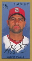 2025 Topps T205 Base Set Albert Pujols card