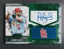 2025 Topps Tier One Top Shelf Signatures Albert Pujols #TSS-AP card