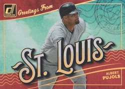 2026 Donruss Greetings From Albert Pujols #7 card