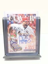 2026 Topps Cover Athletes Autographs Albert Pujols #COVR-AP card