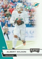 2020 Panini Playoff Base Set Albert Wilson #9 card