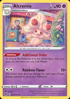 Brilliant Stars Alcremie #71 card