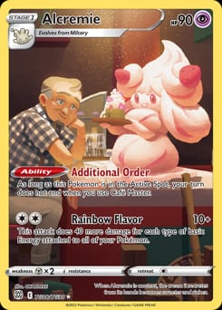 Brilliant Stars Trainer Gallery Alcremie #TG08 card