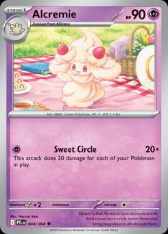 2025 Phantasmal Flames Alcremie #44