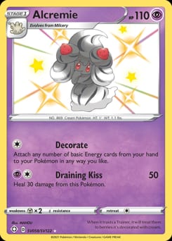 Shining Fates Shiny Vault Alcremie #SV058 card