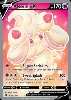 Shining Fates Alcremie V #64 card