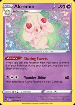 Vivid Voltage Alcremie #81 card