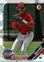 2019 Bowman Prospects Alec Bohm #BP-2 card