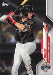 2020 Topps Pro Debut Base Set Alec Bohm #PD-125 card