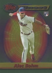 2021 Finest Flashbacks Base Set Alec Bohm #116 card