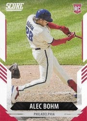 2021 Panini Chronicles Score Alec Bohm #6 card