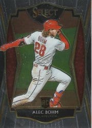 2021 Panini Select Base Set Alec Bohm #103 card