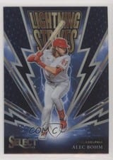 2021 Panini Select Lightning Strikes Alec Bohm #LS-8 card