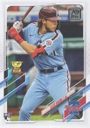 2021 Topps Base Set Alec Bohm #277 card