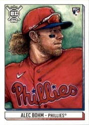 2021 Topps Big League Art of the Game Alec Bohm #ATG-AB card