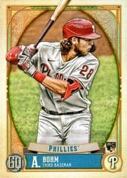 2021 Topps Gypsy Queen Base Set Alec Bohm #57 card