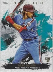 2021 Topps Inception Base Set Alec Bohm #39 card