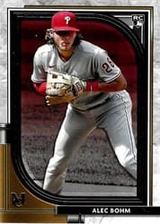 2021 Topps Museum Collection Base Set Alec Bohm #75
