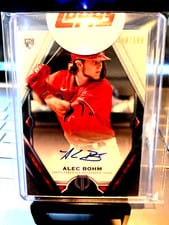 2021 Topps Tribute Autographs Alec Bohm #TA-AB card