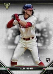 2021 Topps Triple Threads Base Set Alec Bohm #17 card