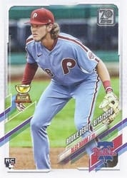 2021 Topps Update Base Set Alec Bohm #US250 card