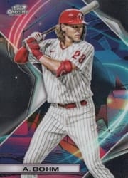 2022 Topps Cosmic Chrome Base Set Alec Bohm #122 card