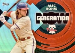 2022 Topps Generation Now Alec Bohm #GN-23 card