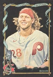 2023 Topps Allen & Ginter X Base Set Alec Bohm #158 card