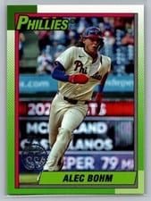 2025 Topps 1990 Topps Baseball (Series Two) Alec Bohm #90B2-21 card