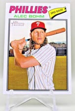 2026 Topps Heritage Alec Bohm #81 card