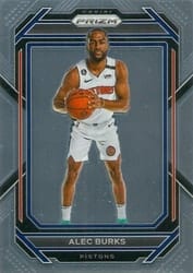 2022-23 Panini Prizm Base Set Alec Burks #91 card