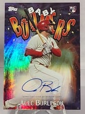 2023 Topps Archives 1998 Baby Boomers Autographs Alec Burleson #98BB-AB card