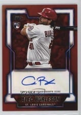 2023 Topps Japan Edition Autographs Alec Burleson #TJA-ABU card