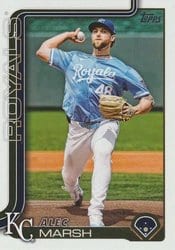 2025 Topps Base Set Alec Marsh #607 card