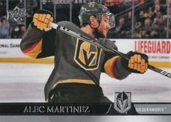 2020-21 Upper Deck Base Set Alec Martinez #181 card