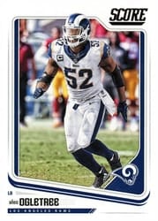 2018 Score Base Set Alec Ogletree #172 card
