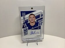 2022 Donruss Elite Pen Pals Alec Pierce #PP-AP card