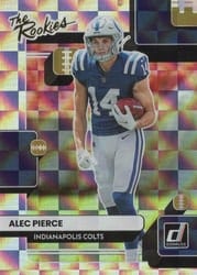 2022 Donruss The Rookies Alec Pierce #TR-21 card