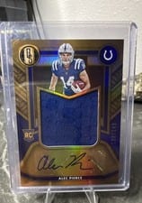 2022 Panini Gold Standard Rookie Jersey Autographs Alec Pierce #RAJ-API card