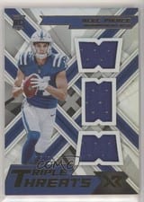 2022 Panini XR Rookie Triple Threats Materials Alec Pierce #RTT-AP card