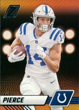 2023 Panini Zenith Autographs Alec Pierce #41 card