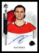 2020 SP Authentic Alec Regula #183 card